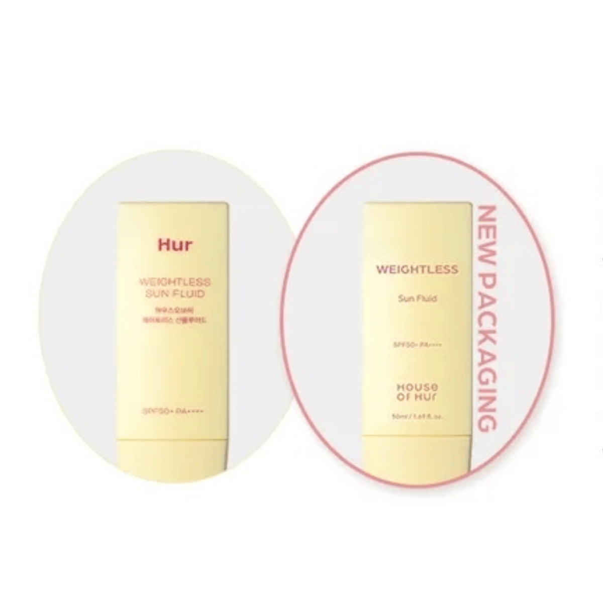 HOUSE OF HUR Sunscreen 50ml HOUSE OF HUR Weightless Sun Fluid