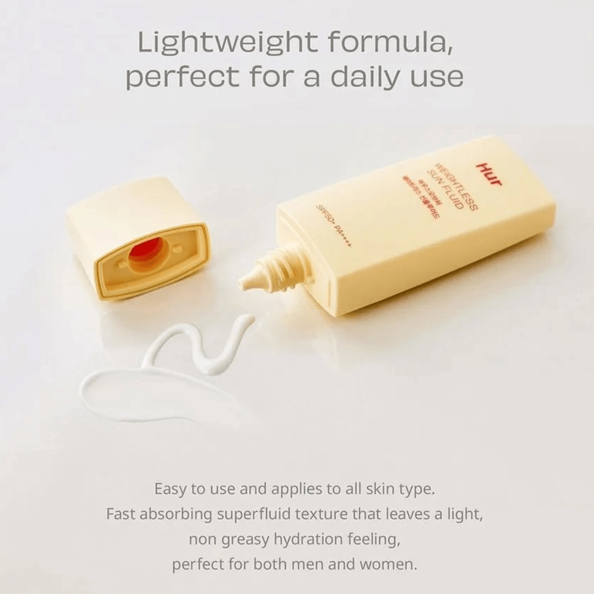 HOUSE OF HUR Sunscreen 50ml HOUSE OF HUR Weightless Sun Fluid