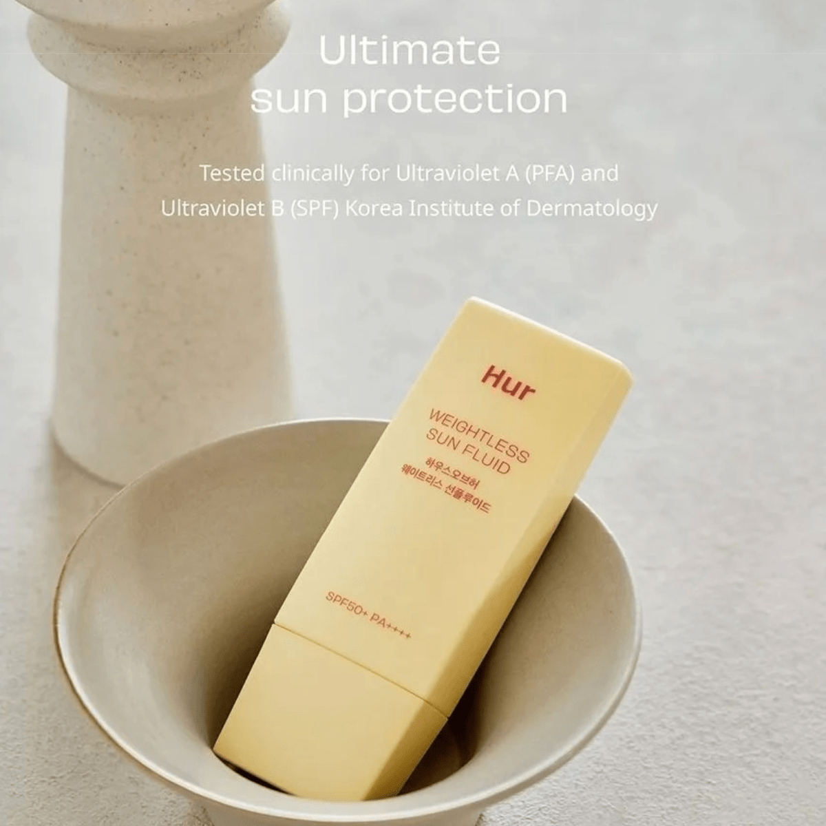 HOUSE OF HUR Sunscreen 50ml HOUSE OF HUR Weightless Sun Fluid