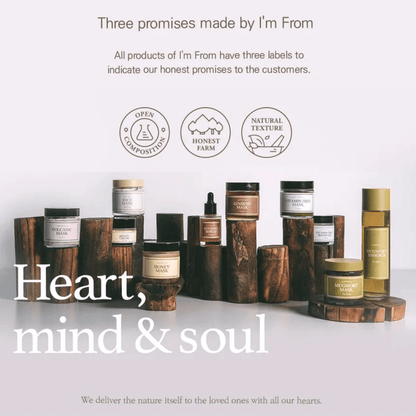 I'M FROM Wash Off Mask I'M FROM Honey Mask