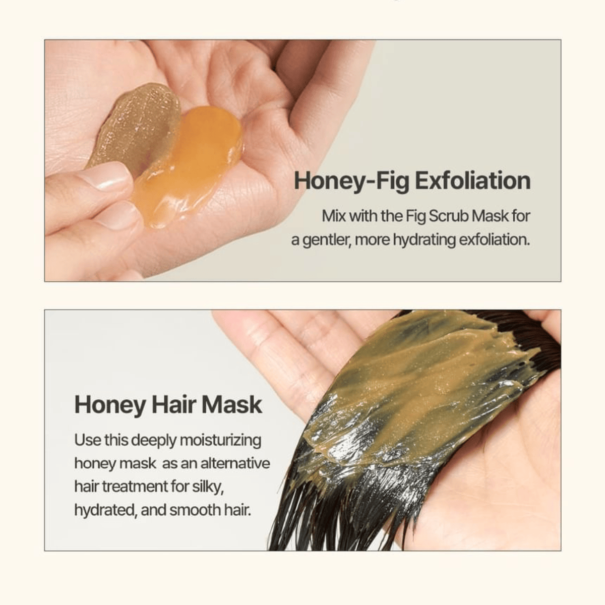 I'M FROM Wash Off Mask I'M FROM Honey Mask