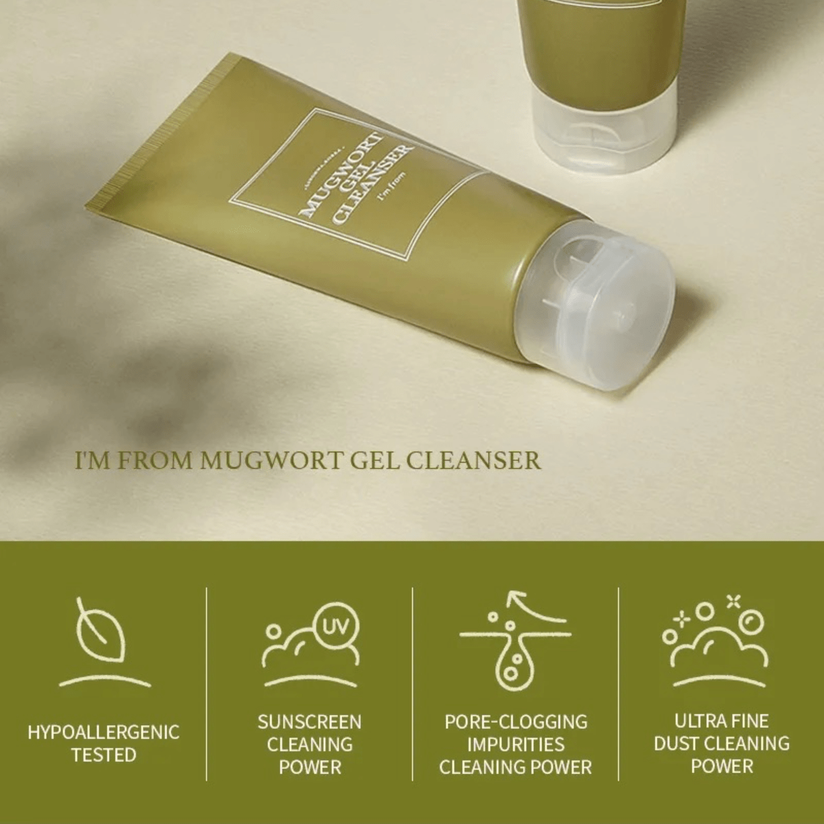 I'M FROM Cleansing Gel 150ml I'M FROM Mugwort Gel Cleanser