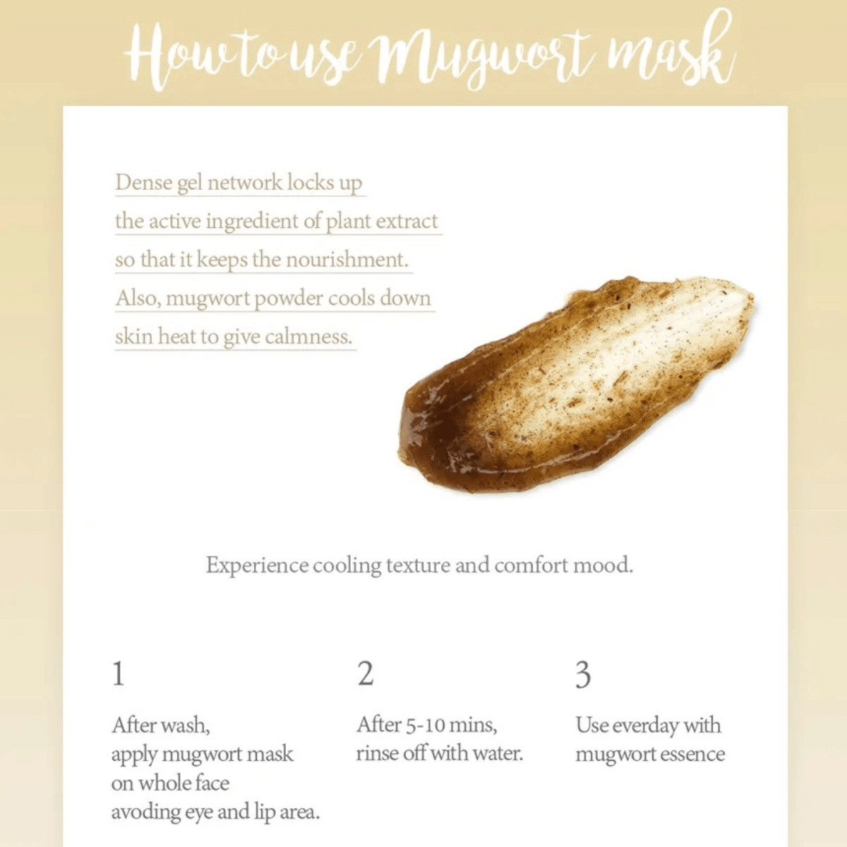 I'M FROM Wash Off Mask 110g I'M FROM Mugwort Mask