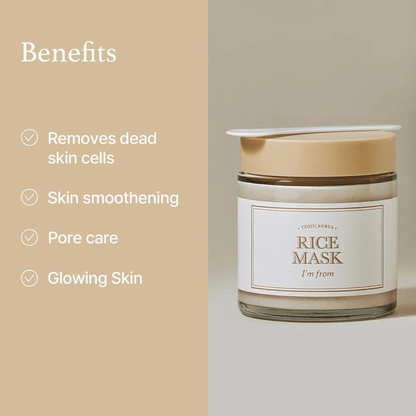 I'M FROM Wash Off Mask 110g I'M FROM Rice Mask