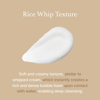 I'M FROM Cleansing Foam 150ml I'M FROM Rice Whip Facial Cleanser