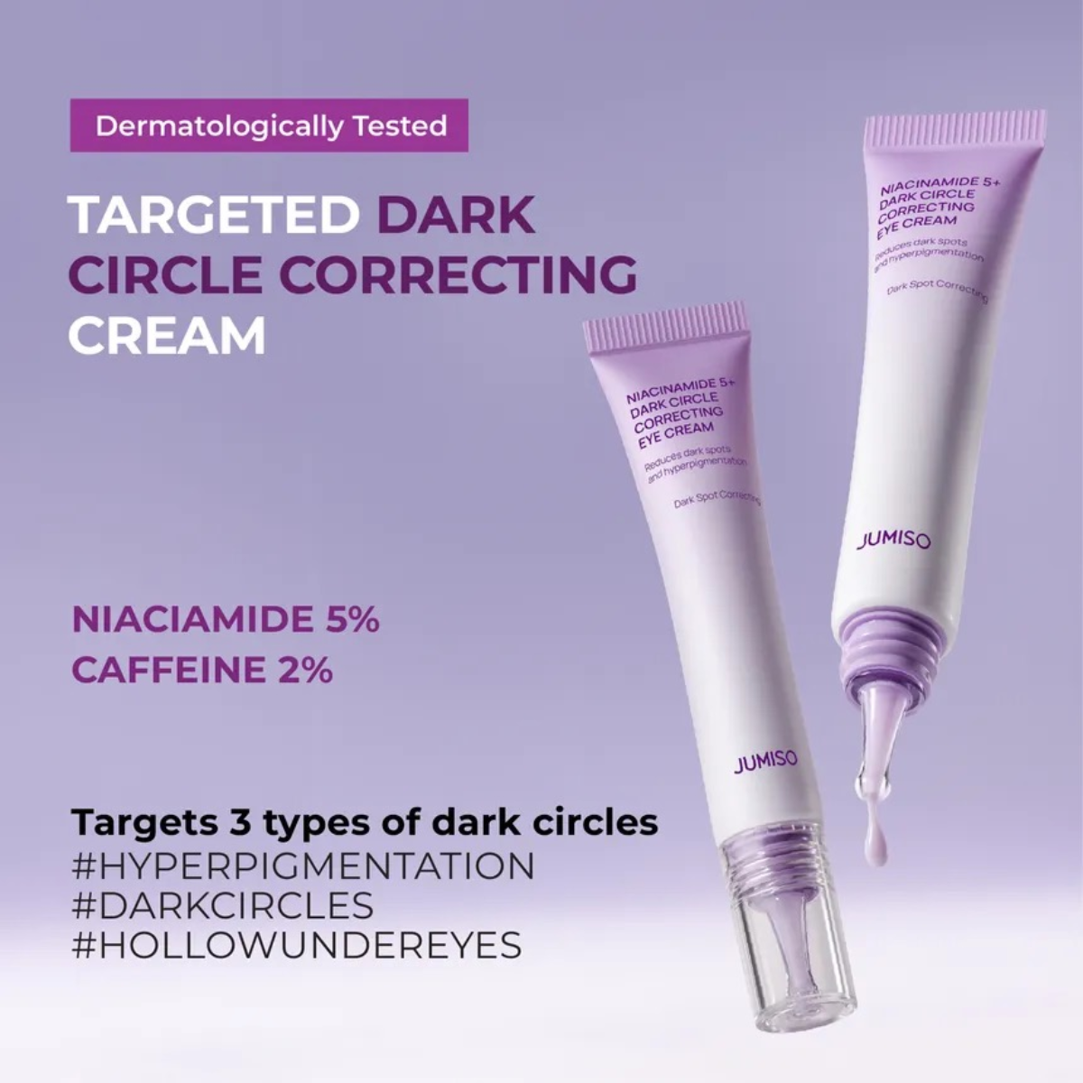 JUMISO Niacinamide 5+ Dark Circle Correcting Eye Cream
