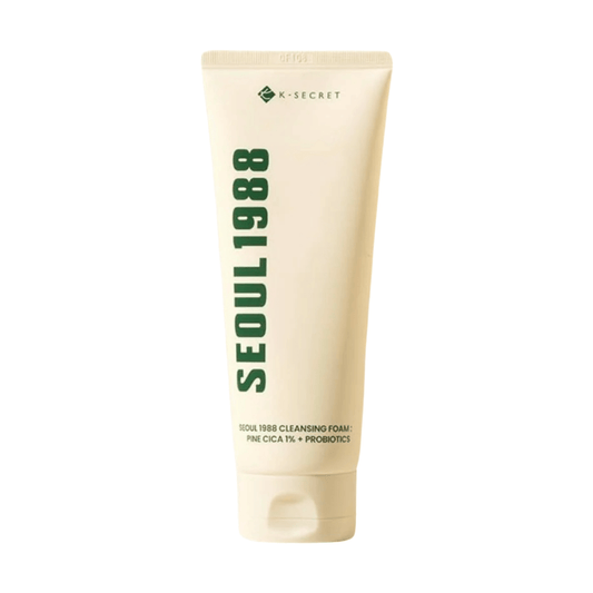 KSECRET Cleansing Foam 150ml KSECRET SEOUL 1988 Cleansing Foam : Pine Cica 1% + Probiotics