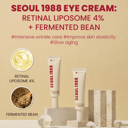 KSECRET Eye Cream 30ml KSECRET SEOUL 1988 Eye Cream : Retinal Liposome 4% + Fermented Bean