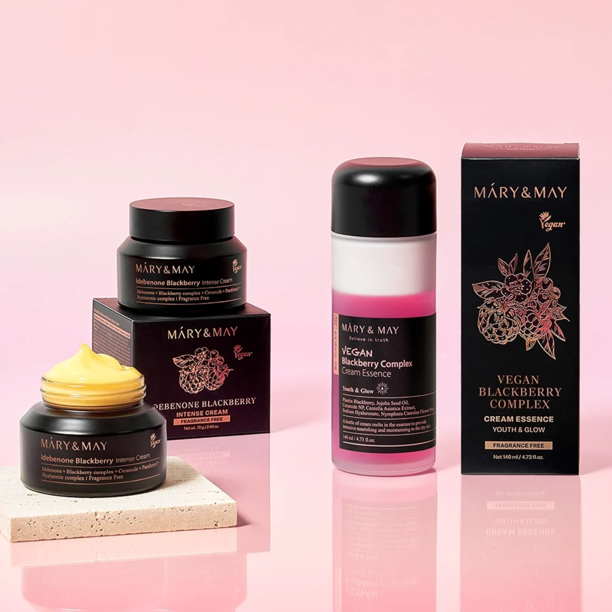 MARY & MAY Idebenone Blackberry Intense Cream
