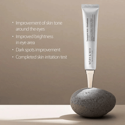 MARY & MAY Eye Cream 30g MARY & MAY Tranexamic Acid + Glutathione Eye Cream