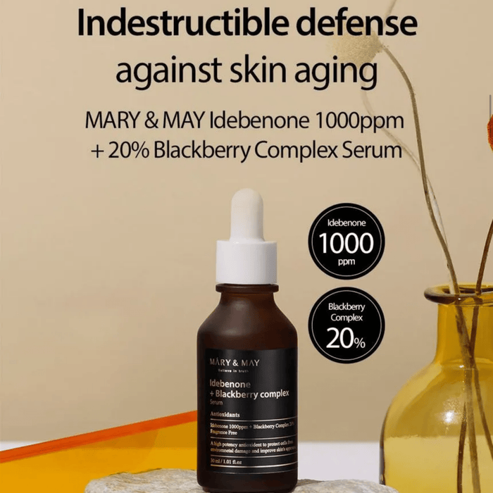 MARY & MAY Serum MARY & MAY Idebenone + Blackberry Complex Serum 30ml