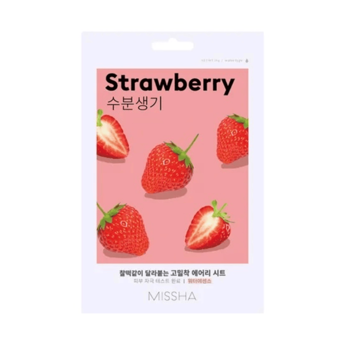MISSHA Sheet Mask 1pc (19g) MISSHA Airy Fit Sheet Mask Strawberry
