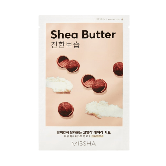 MISSHA Sheet Mask 1pc (19g) MISSHA Airy Fit Sheet Mask Shea Butter