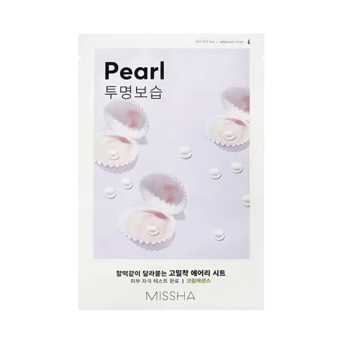 MISSHA Sheet Mask 1pc (19g) MISSHA Airy Fit Sheet Mask Pearl