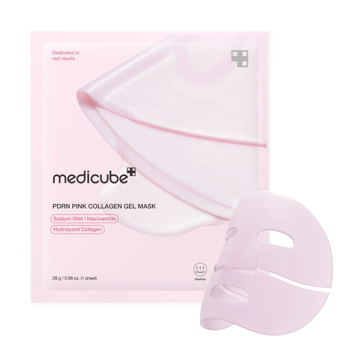 MEDICUBE Sheet Mask 1pc (28g) MEDICUBE PDRN Pink Collagen Gel Mask