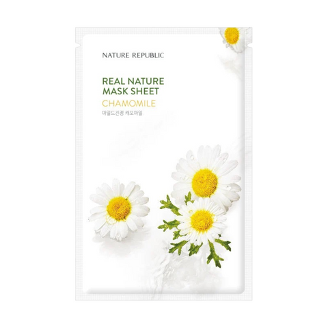 NATURE REPUBLIC Real Nature Mask Sheet Chamomile