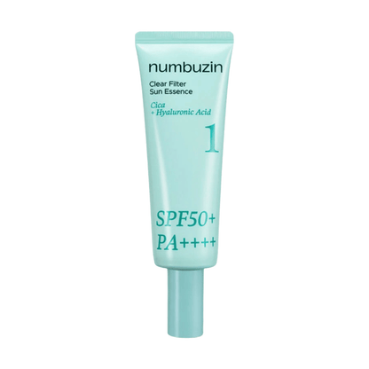 NUMBUZIN Sunscreen 50ml NUMBUZIN No.1 Clear Filter Sun Essence SPF50+ PA++++