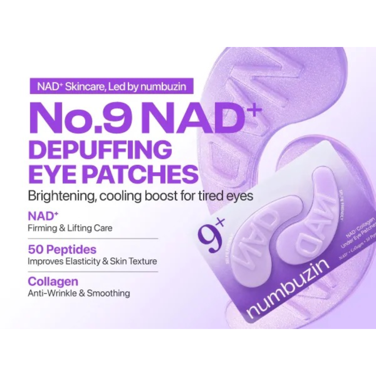 NUMBUZIN No.9 NAD Collagen Under Eye Patches