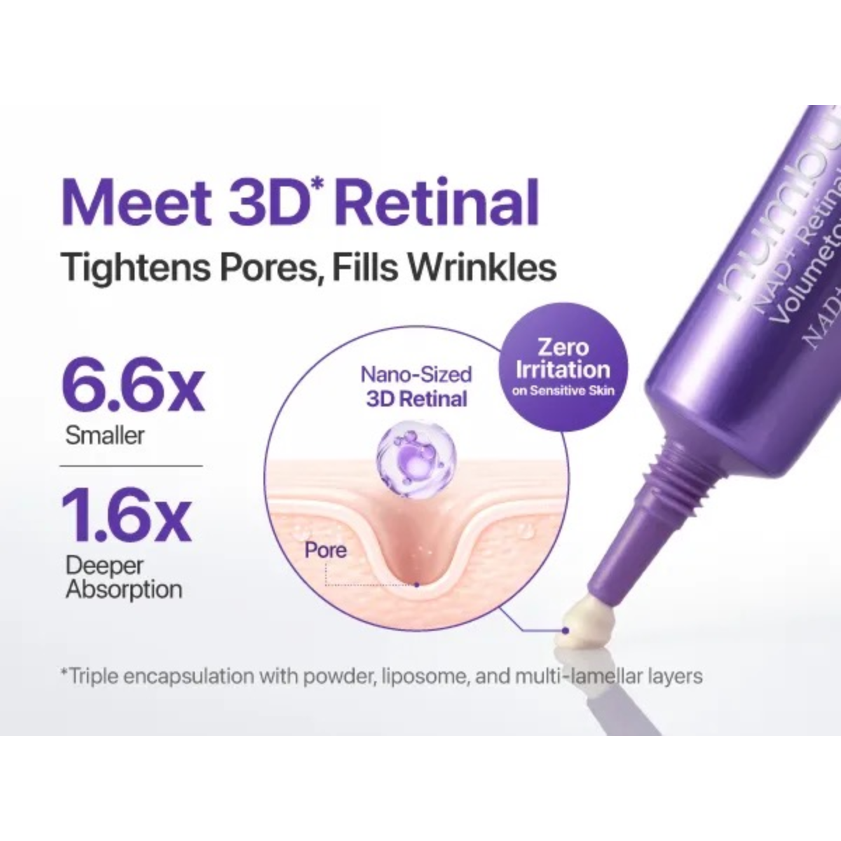 NUMBUZIN No.9 NAD+ Retinal Volumetox Eye Cream