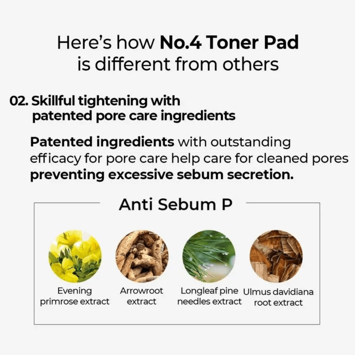 NUMBUZIN Toner Pad 190ml (70ea) NUMBUZIN No.4 Pore Zero Peeled Egg Toner Pad