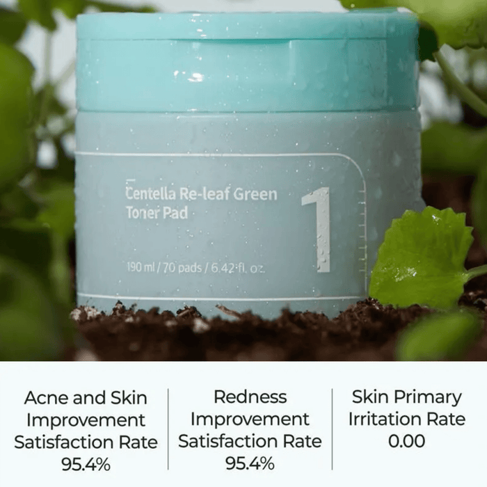 NUMBUZIN Toner Pad NUMBUZIN No.1 Centella Re-Leaf Green Toner Pad 190ml (70ea)