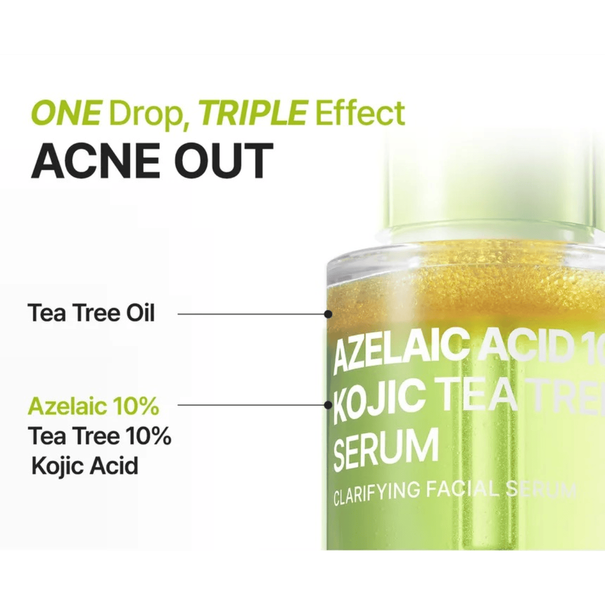 PURITO SEOUL Serum 30ml PURITO SEOUL Azelaic Acid 10 Kojic Tea Tree Serum