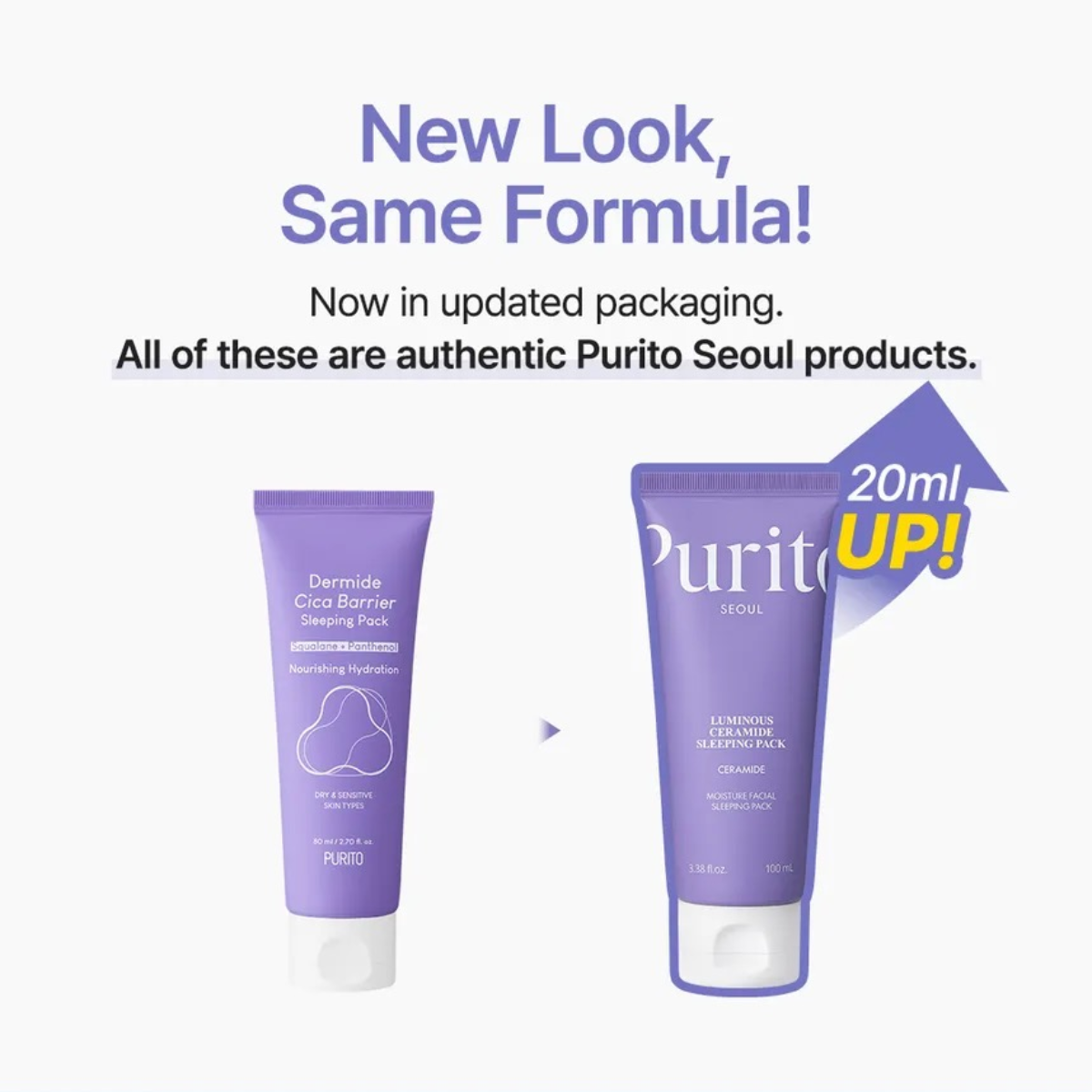 PURITO SEOUL Luminous Ceramide Sleeping Pack
