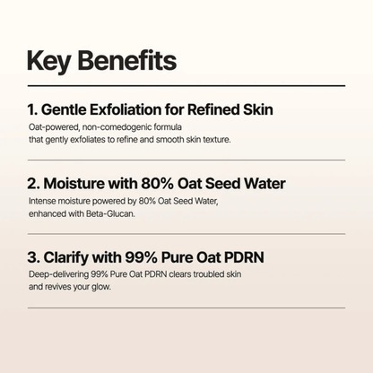 PURITO SEOUL Toner 200ml PURITO SEOUL Oat PDRN Gentle Refining Toner