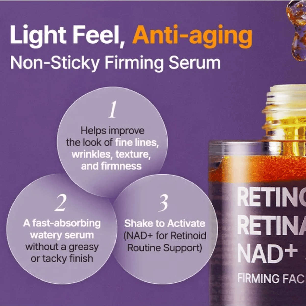 PURITO SEOUL Serum 30ml PURITO SEOUL Retinol Retinal 2000 NAD+ Serum