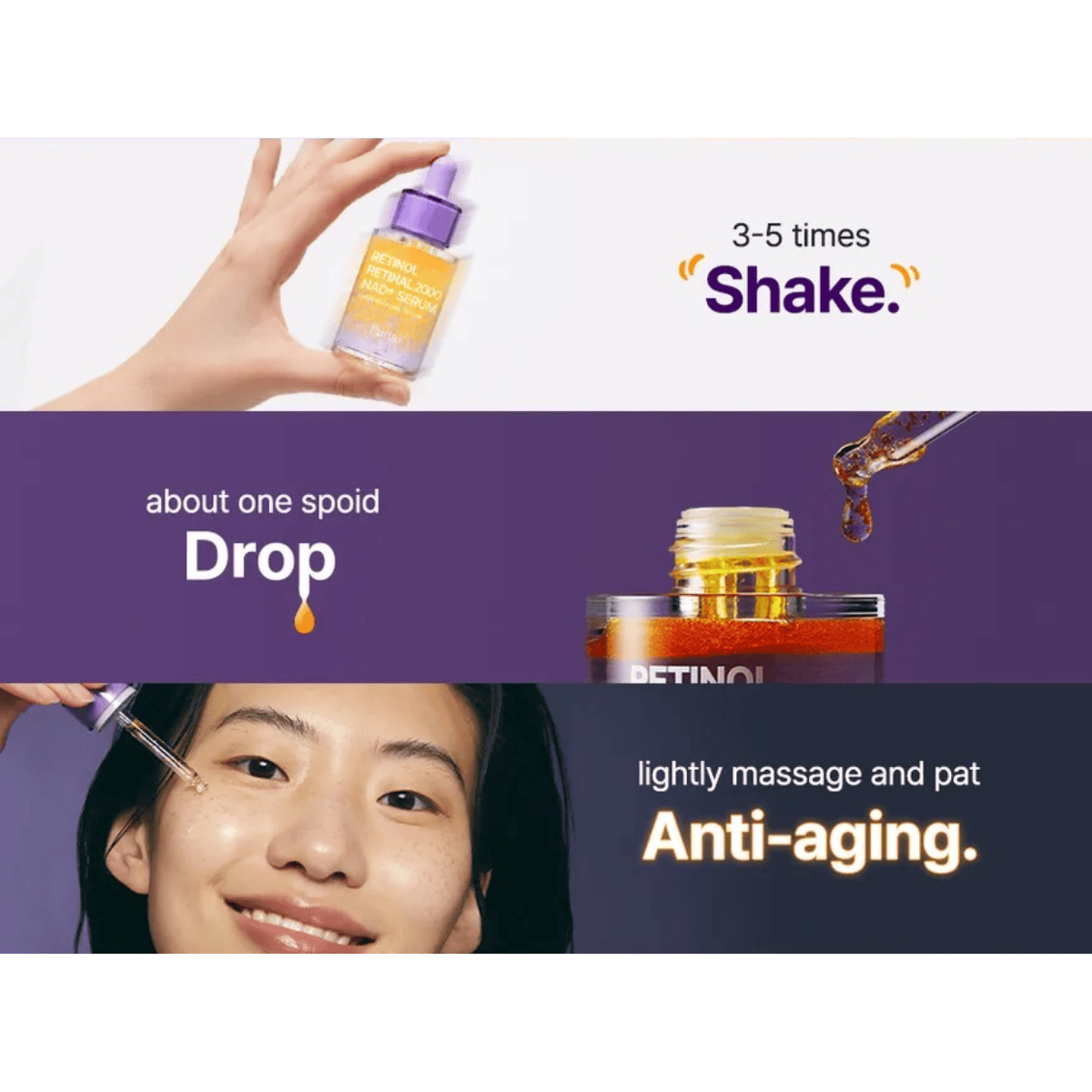 PURITO SEOUL Serum 30ml PURITO SEOUL Retinol Retinal 2000 NAD+ Serum