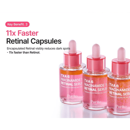 PURITO SEOUL Serum 30ml PURITO SEOUL TXA 6 Niacinamide 10 Retinal Serum