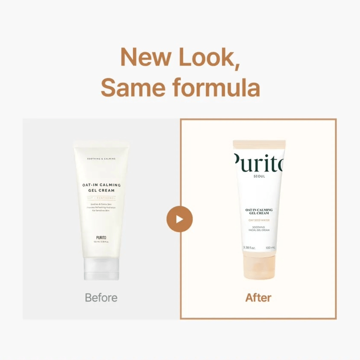 PURITO SEOUL Gel Cream 100ml PURITO SEOUL Oat-In Calming Gel Cream