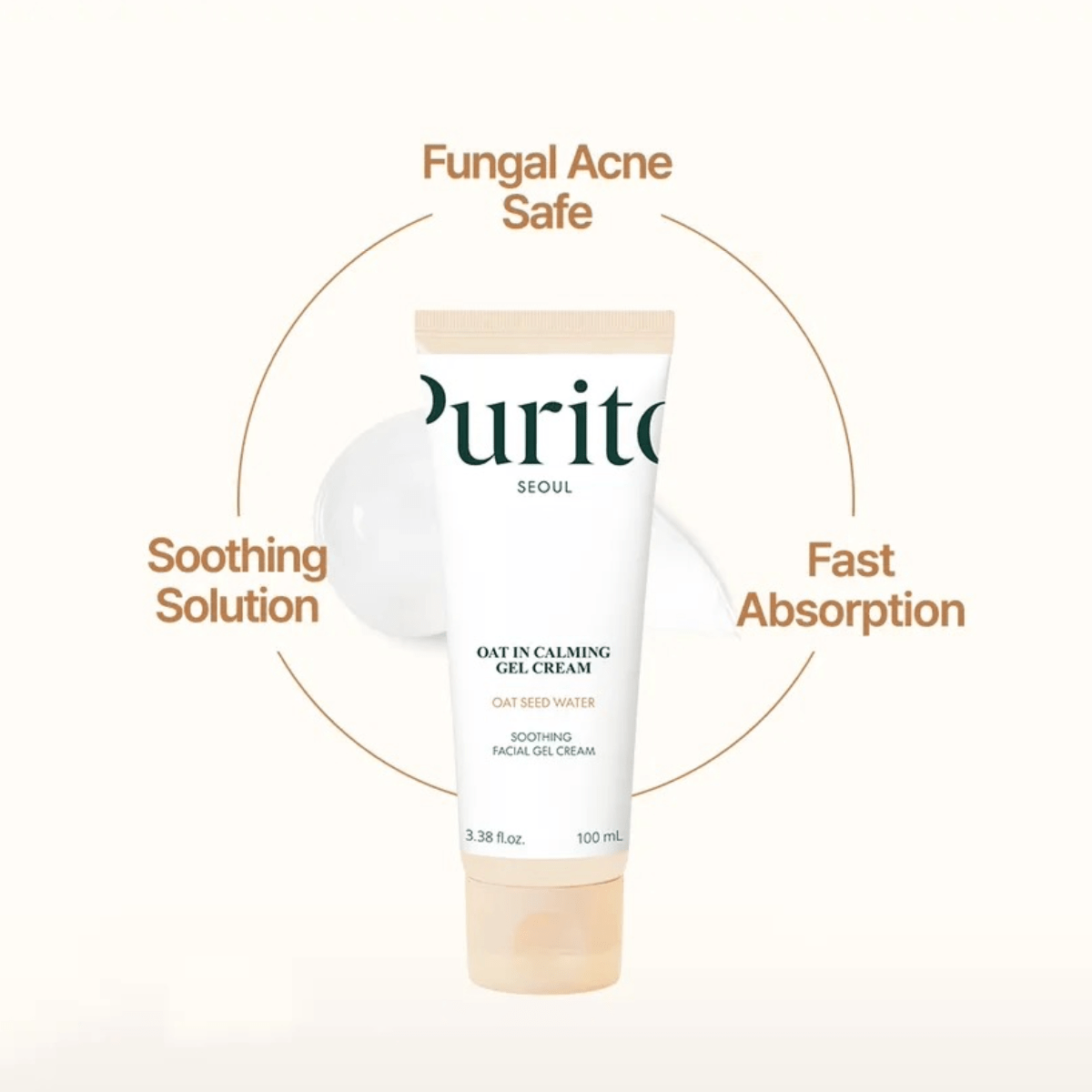 PURITO SEOUL Gel Cream 100ml PURITO SEOUL Oat-In Calming Gel Cream