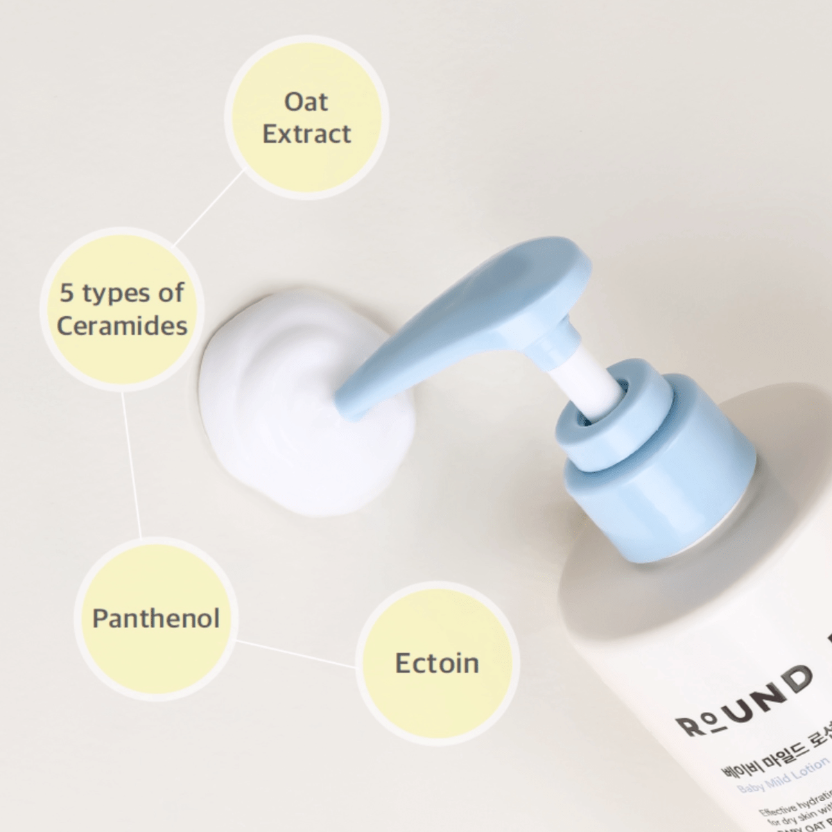 ROUND LAB Body Lotion 300ml ROUND LAB Baby Mild Lotion