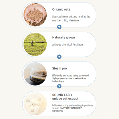 ROUND LAB Body Wash 300ml ROUND LAB Baby Mild Top To Toe Wash