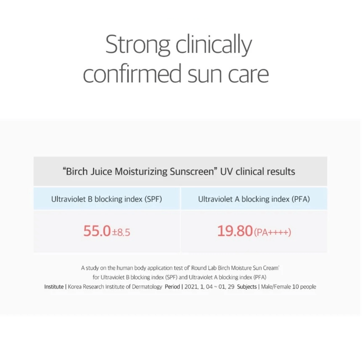 ROUND LAB Sunscreen 50ml ROUND LAB Birch Juice Moisturizing Sunscreen SPF50+ PA++++