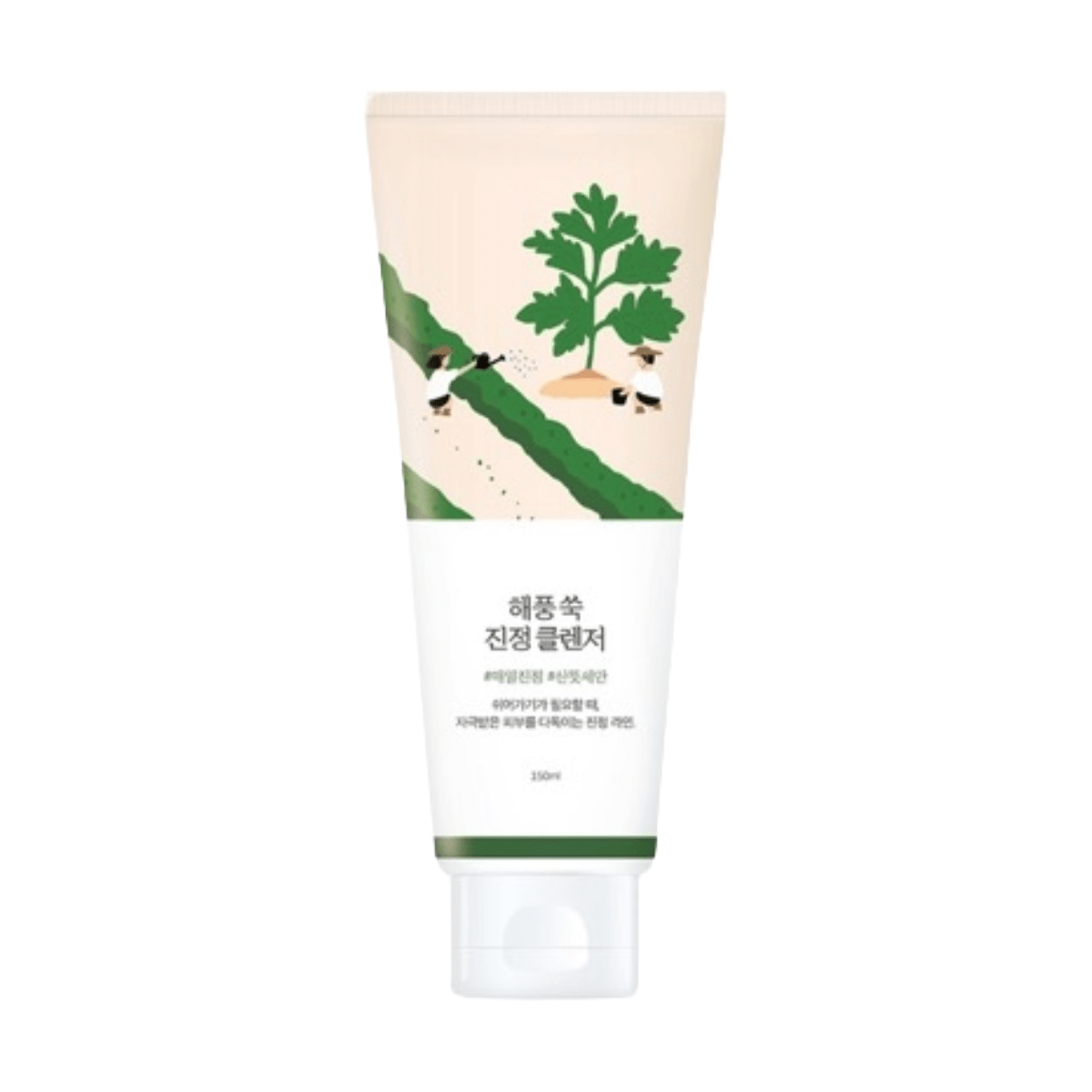 ROUND LAB Cleansing Foam 150ml ROUND LAB Mugwort Calming Cleanser
