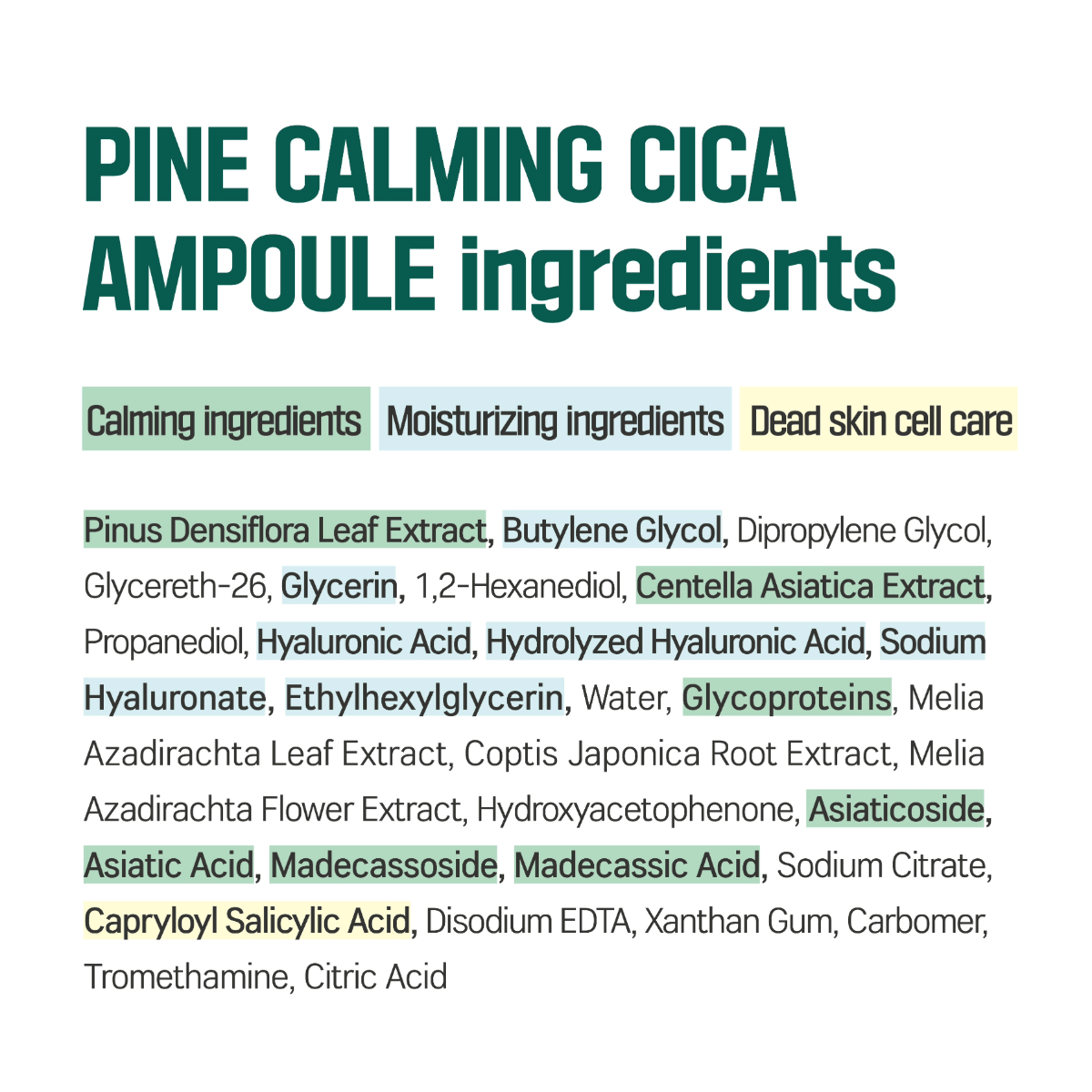 ROUND LAB Ampoule 30ml ROUND LAB Pine Calming Cica Ampoule