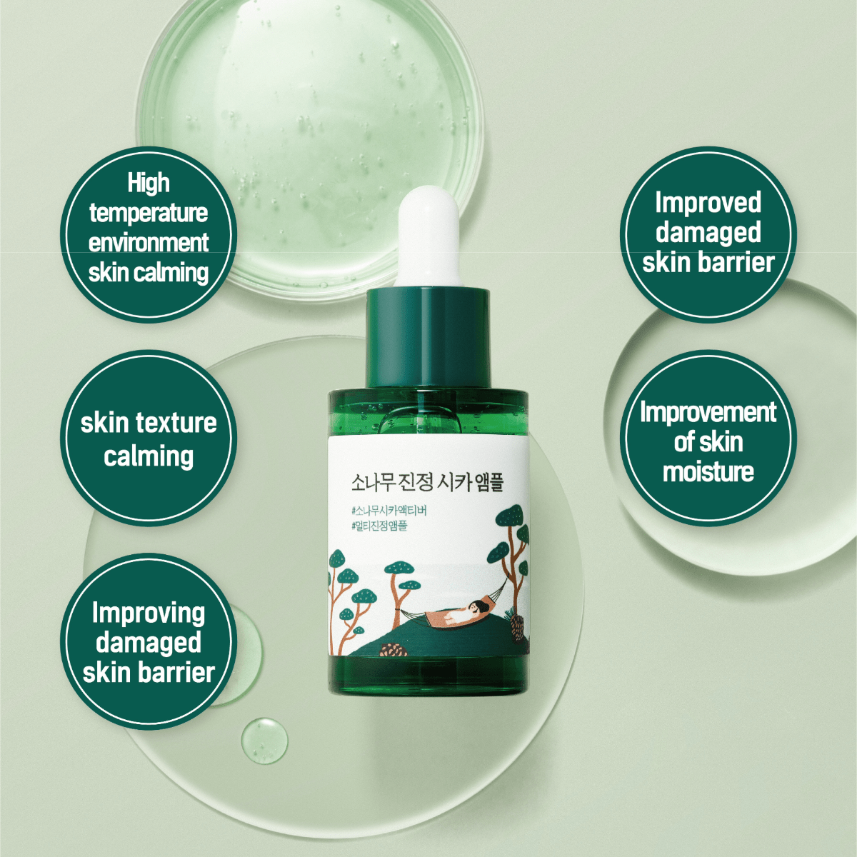 ROUND LAB Ampoule 30ml ROUND LAB Pine Calming Cica Ampoule