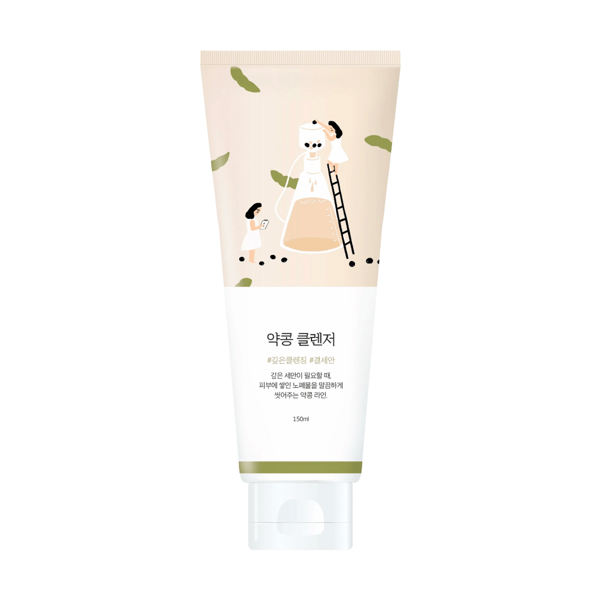 ROUND LAB Cleansing Foam 150ml ROUND LAB Soybean Cleanser
