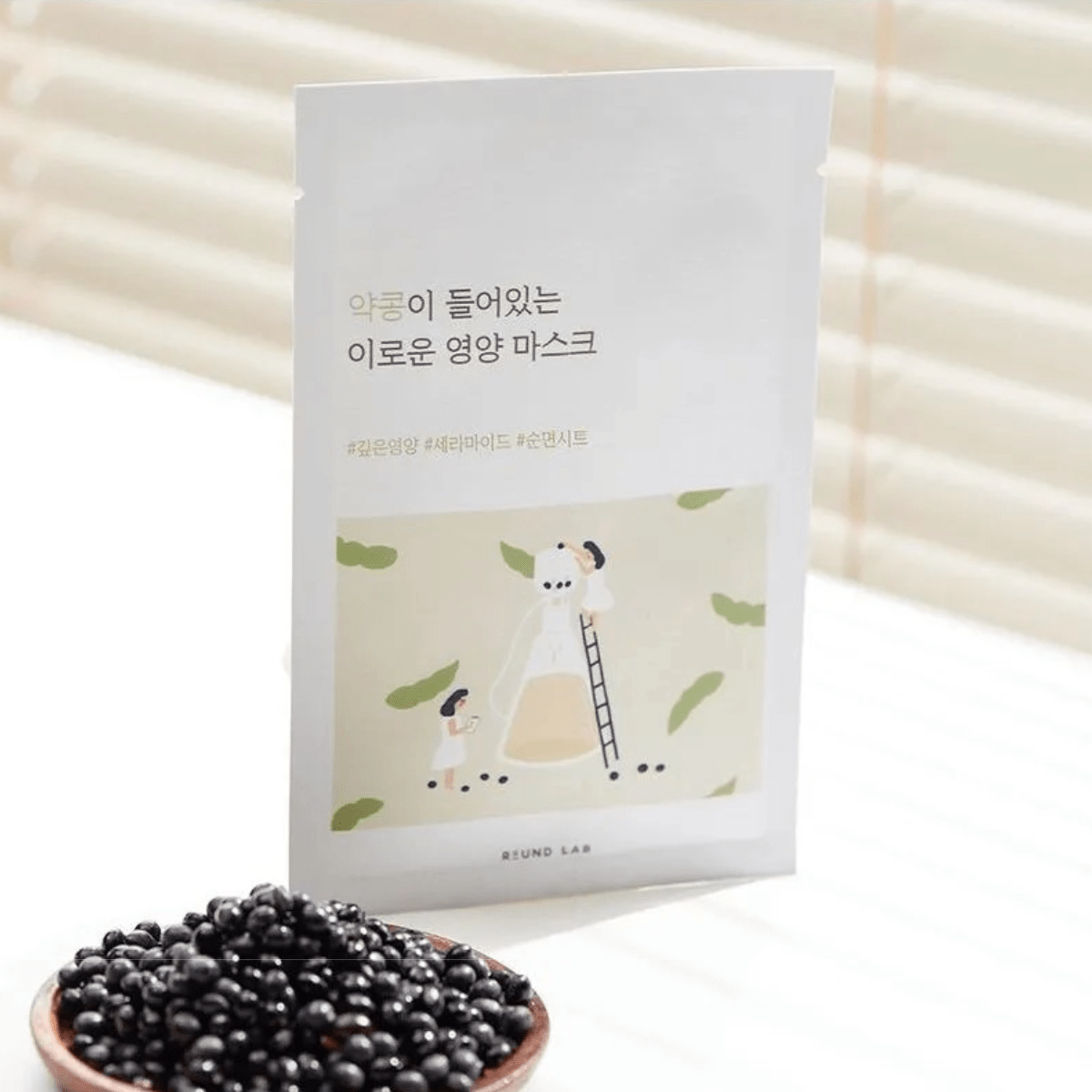 ROUND LAB Sheet Mask 27ml x 1pc ROUND LAB Soybean Nourishing Mask
