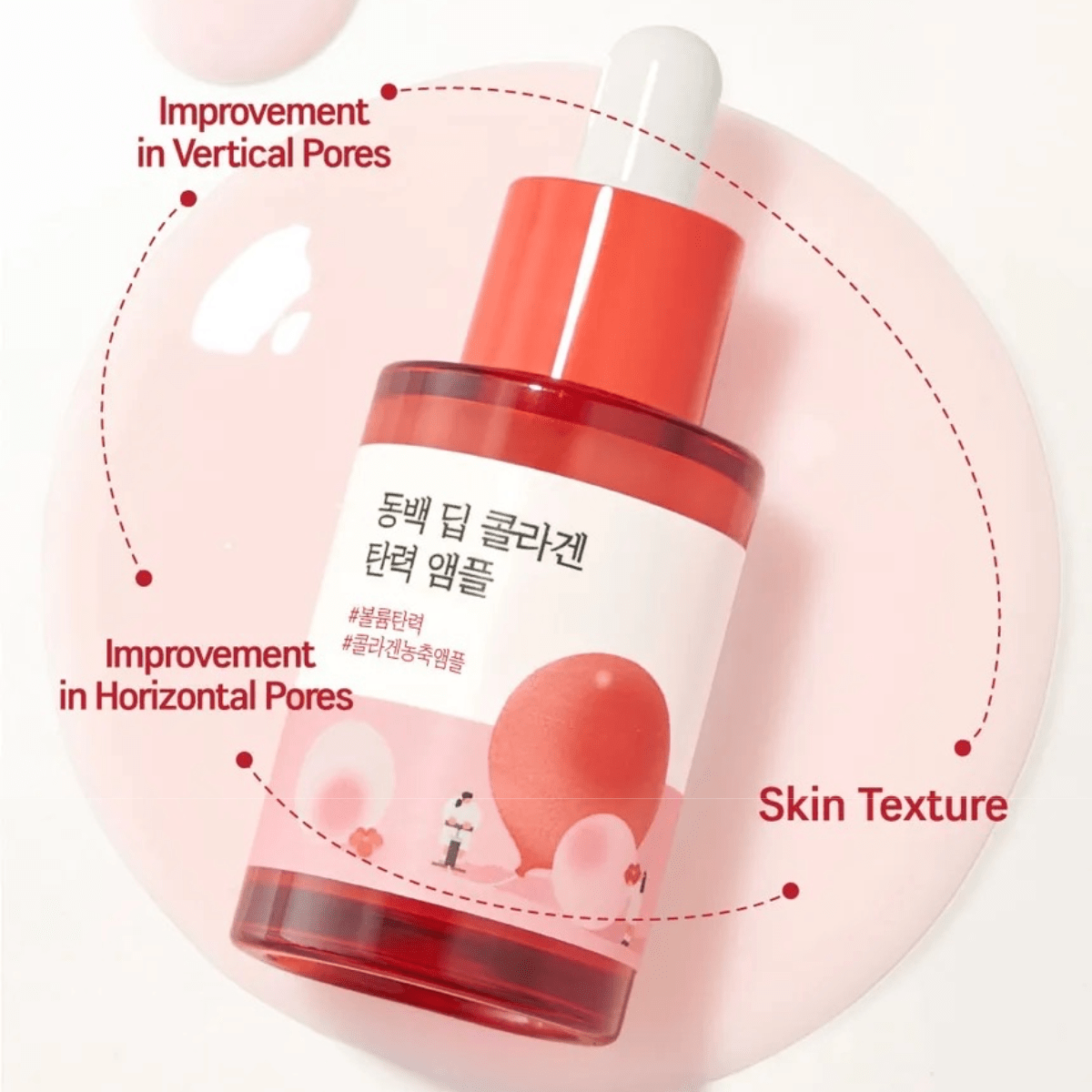 ROUND LAB Ampoule 30ml ROUND LAB Camellia Deep Collagen Firming Ampoule