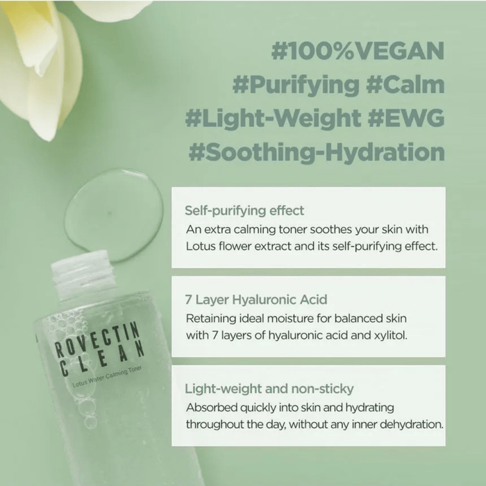 ROVECTIN Toner ROVECTIN Clean Lotus Water Calming Toner 200ml