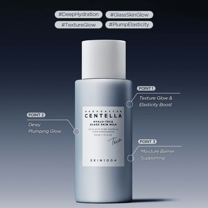 SKIN1004 Toner 210ml SKIN1004 Madagascar Centella Hyalu-Teca Glass Skin Milk