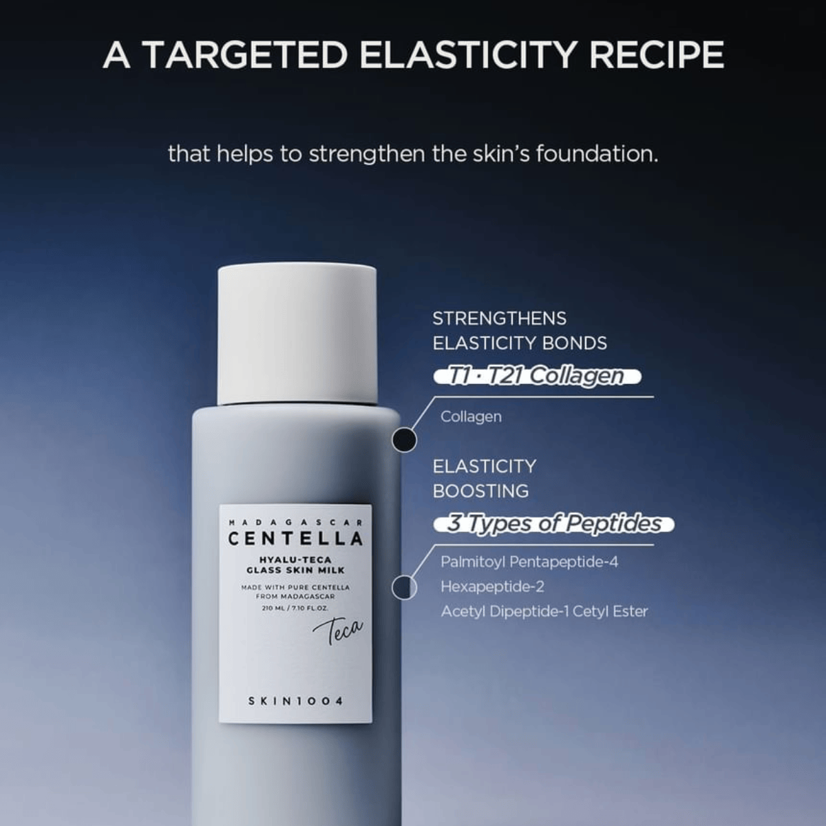 SKIN1004 Toner 210ml SKIN1004 Madagascar Centella Hyalu-Teca Glass Skin Milk