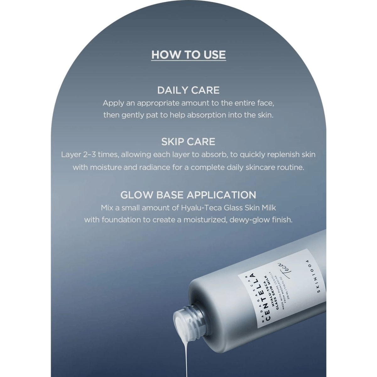 SKIN1004 Toner 210ml SKIN1004 Madagascar Centella Hyalu-Teca Glass Skin Milk
