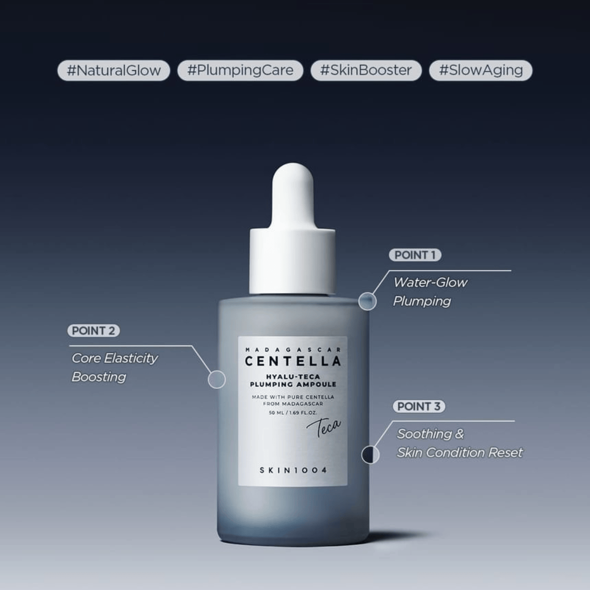 SKIN1004 Ampoule 50ml SKIN1004 Madagascar Centella Hyalu-Teca Plumping Ampoule