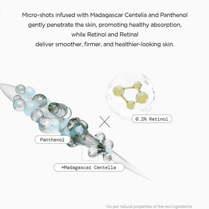 SKIN1004 Ampoule 30ml SKIN1004 Madagascar Centella Retinol 0.2 Boosting Shot Ampoule