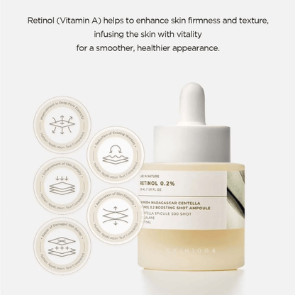 SKIN1004 Ampoule 30ml SKIN1004 Madagascar Centella Retinol 0.2 Boosting Shot Ampoule