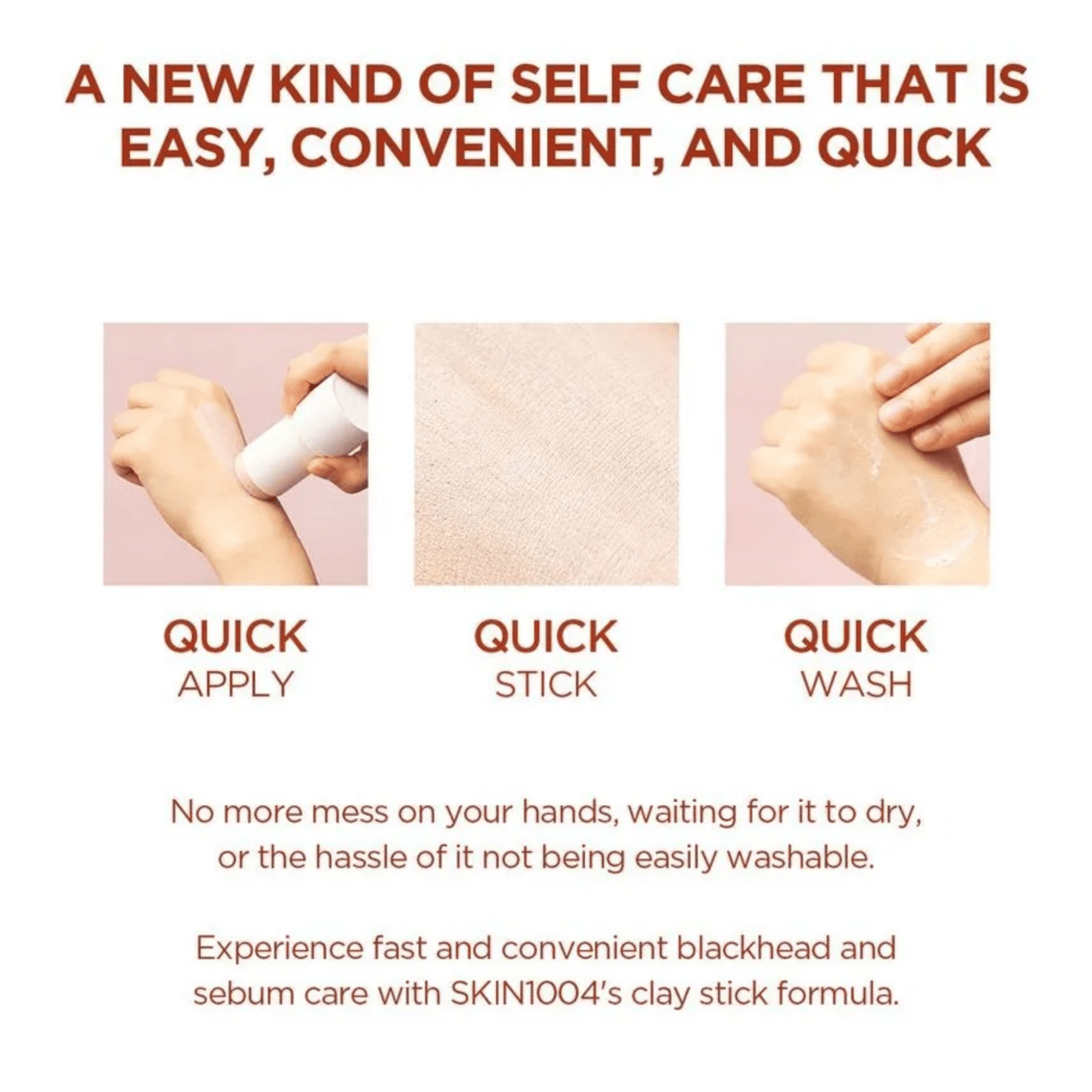 SKIN1004 Clay mask SKIN1004 Madagascar Centella Poremizing Quick Clay Stick Mask 27g